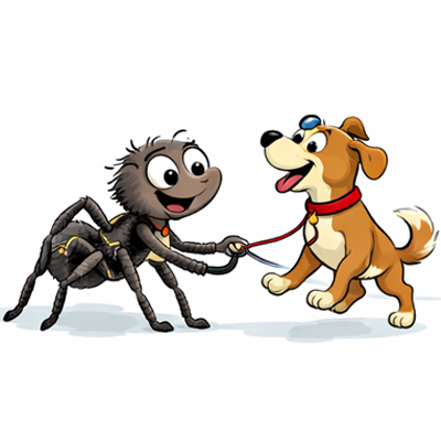 Spider-dog