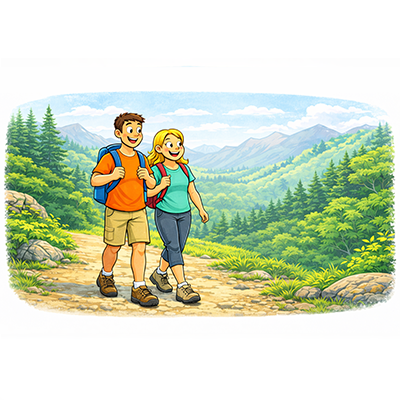 hiking