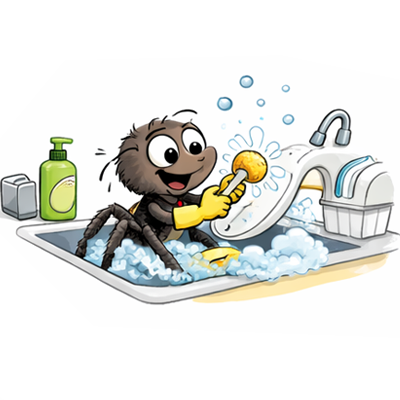 spider-dishes